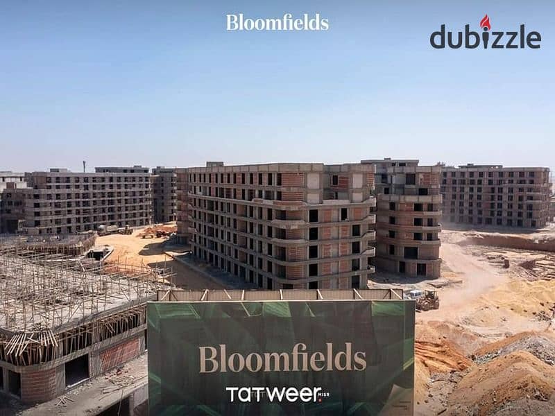 Distinctive apartment for sale in Bloomfields New Cairo compound ready for viewing  Delivery at the end of the year Bloomfields New Cairo 17