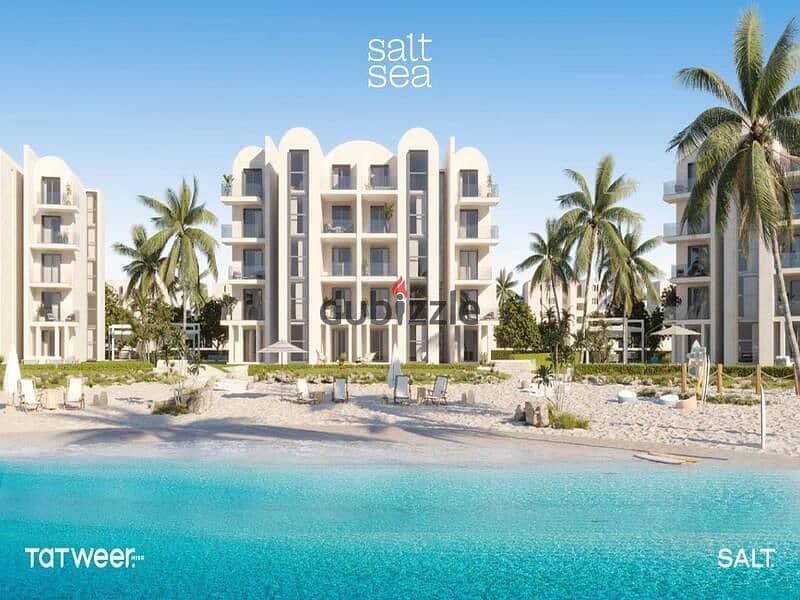 Distinctive chalet for sale in Salt Coast, Tatweer Misr Company | Salt_Village #   #salt ras the hekma 16