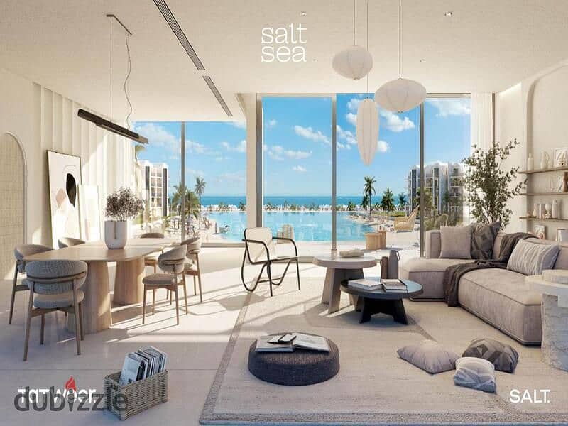 Distinctive chalet for sale in Salt Coast, Tatweer Misr Company | Salt_Village #   #salt ras the hekma 19