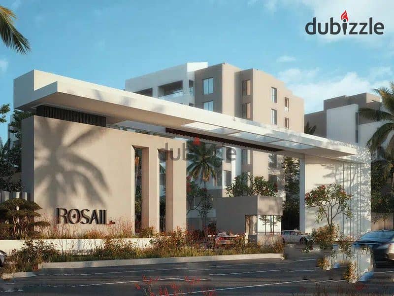 شقة مميزة للبيع متشطبة بالكامل في كمبوند روسيل سيتي Rosail City Mostakbal City 3