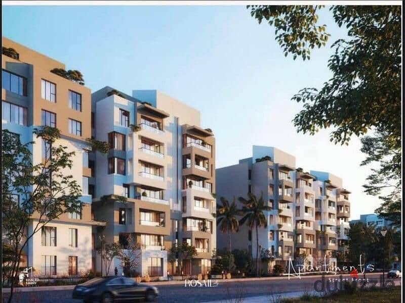 شقة مميزة للبيع متشطبة بالكامل في كمبوند روسيل سيتي Rosail City Mostakbal City 6