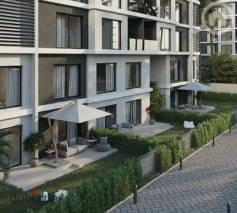 Apartment with Garden for sale in Creek Town New Cairo 3