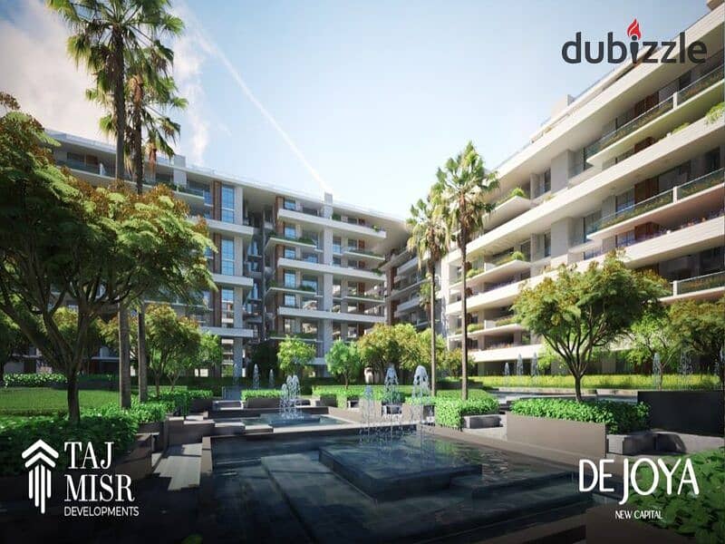 Distinctive apartment with immediate payment in DeGioia Taj Misr Compound 9