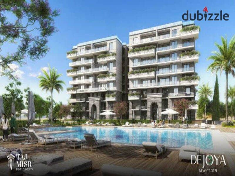 Distinctive apartment with immediate payment in DeGioia Taj Misr Compound 16