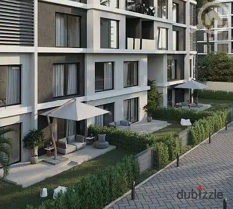 Apartment with Garden for sale in Creek Town New Cairo 2