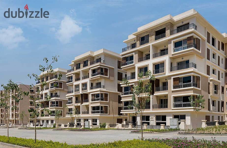 Own your apartment in Sarai Compound #Misr City 35