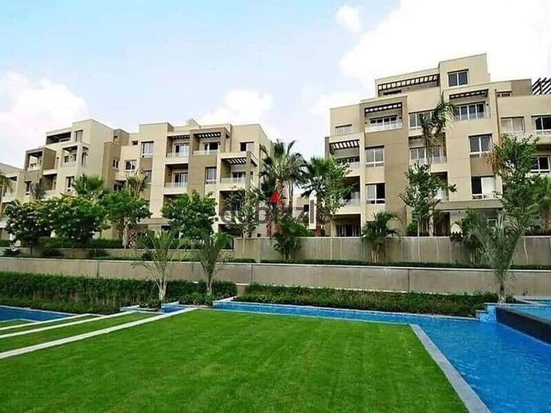 Penthouse with roof open view for sale in Haptown compound El motakbal city 7