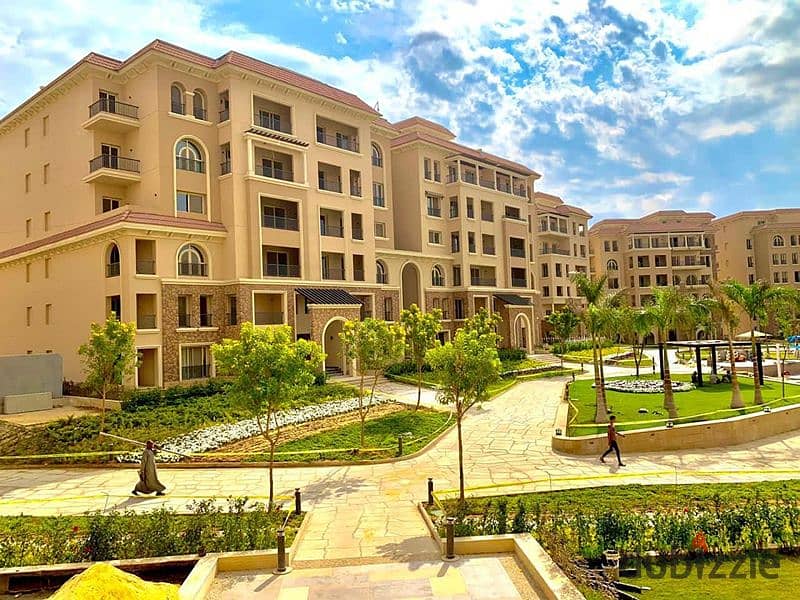 At a cash discount price of 20%, an apartment for sale, finished in installments, in the Fifth Settlement 3