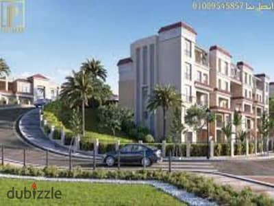 Own an apartment with a garden in Sarai Compound # New Cairo City