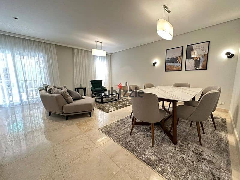 At a cash discount price of 20%, an apartment for sale, finished in installments, in the Fifth Settlement 9