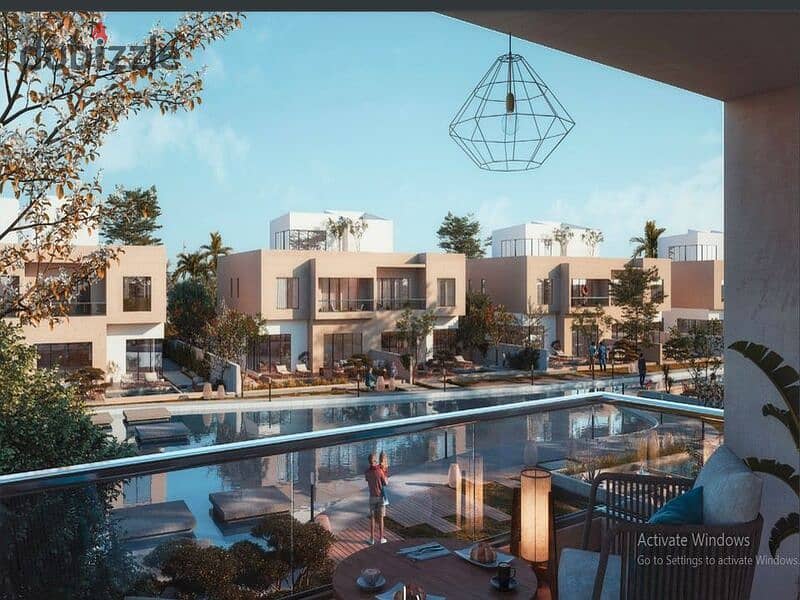 For sale a apartment 153m in Mostakbal City directly in front of Madinaty in Rosail City Compound 7