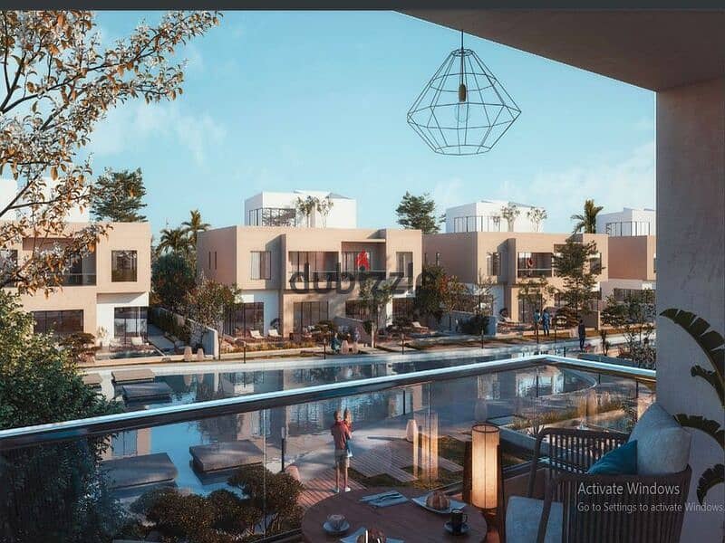 للبيع شقة متشطبه بالكامل في المستقبل سيتي امام مدينتي مباشرة 205متر بكمبوند روسيل سيتي Rosail City 4