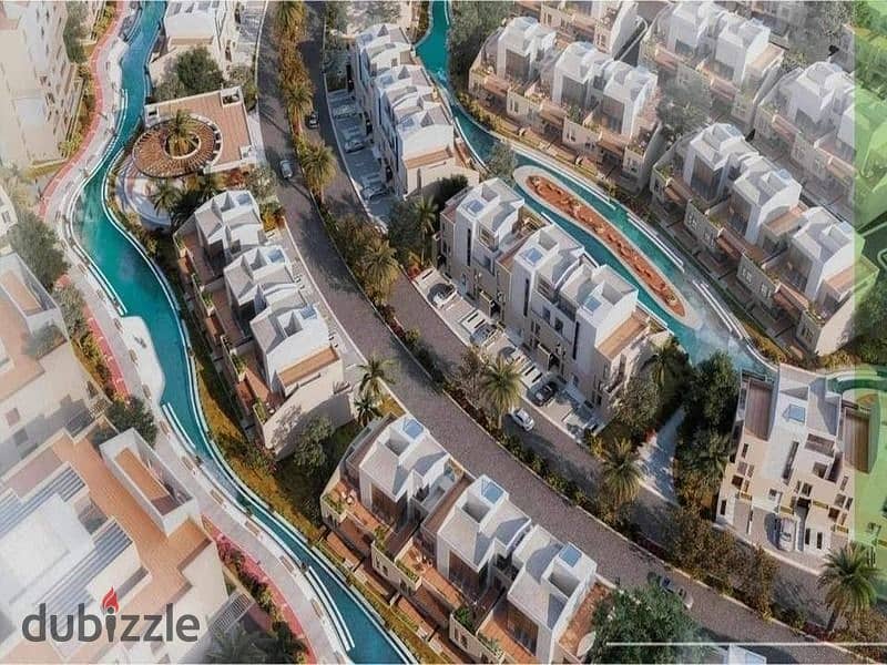 للبيع شقة متشطبه بالكامل في المستقبل سيتي امام مدينتي مباشرة 205متر بكمبوند روسيل سيتي Rosail City 7