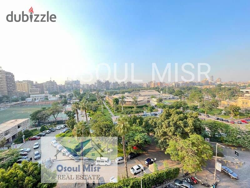 Apartment for sale directly on the Dokki Shooting Club with an open view 0