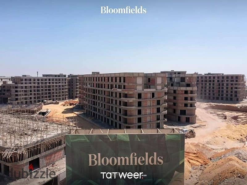 شقة للبيع في بلوم فيلدز القاهرة الجديدة استلام قريب Bloomfields New Cairo  Tatweer Misr Developments 12