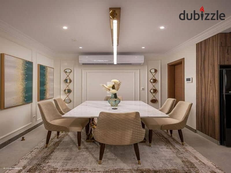 Distinctive apartment for sale in Village West Sheikh Zayed Compound 9