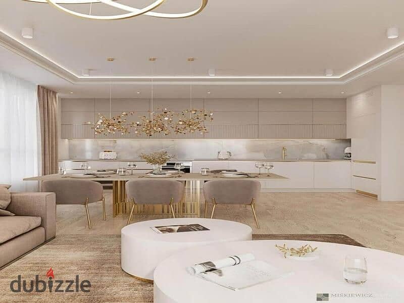 Distinctive apartment for sale in Village West Sheikh Zayed Compound 10