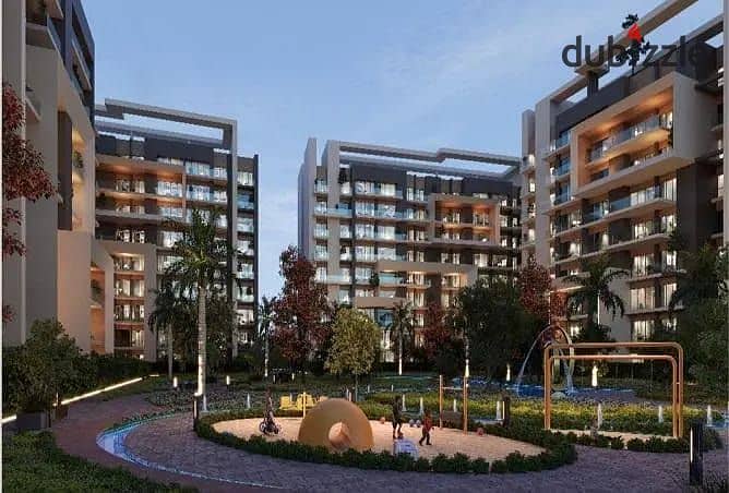 Apartment 199 meters in the Administrative Capital in City Oval Compound at a very special price  #master groub #CITY OVEL 9