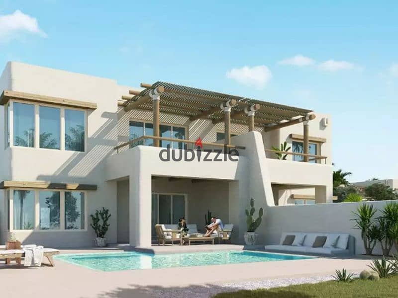 Down payment of 635 thousand, chalet finished, Ras El hekma 1