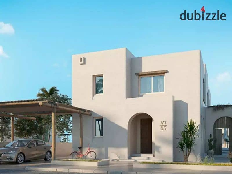 Down payment of 635 thousand, chalet finished, Ras El hekma 8