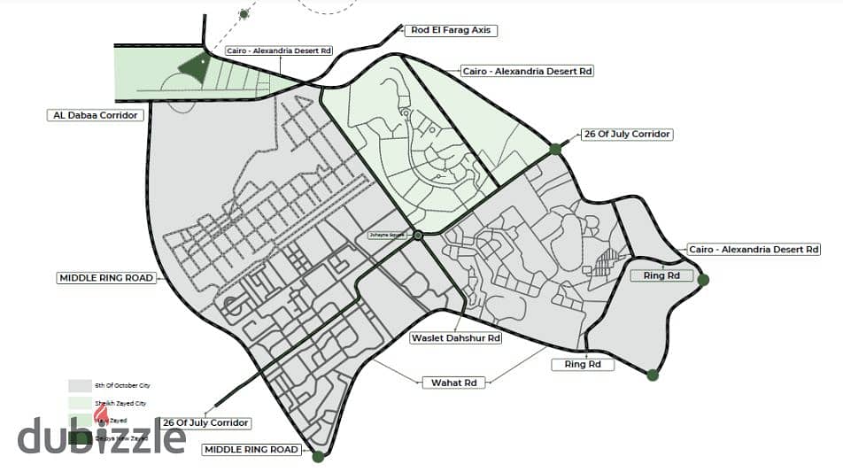 APARTMENT DUPLEX FOR SALE 282 SQ M +68 M GARDEN 4 BEDROOM UNIQE COMPOUND BESIDE SODIC ESTATE NEW ZAYED 4