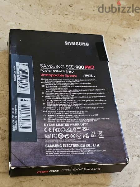 samsung 980 pro ssd m. 2 2Tb 1