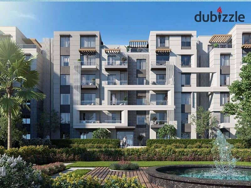 Resale apartment ready to move at the lowest price in Badya Palm Hills 141 m in installments 1