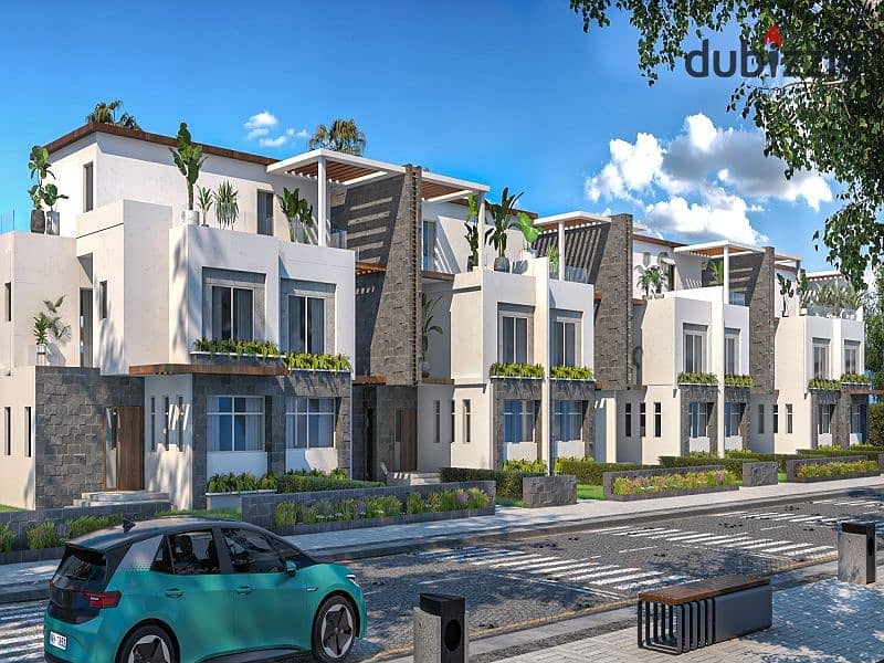 فيلا تاون هاوس 229م في كمبوند في ليفيلز باي ديونز  في الشيخ زايد_ V levels by dunes elsheikh zayed 9