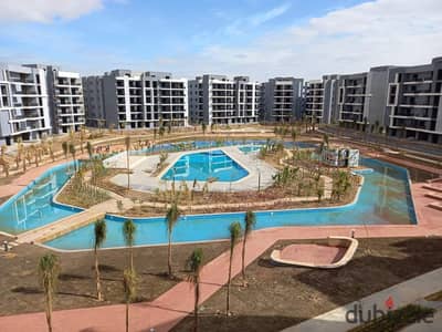 sun capital october Apartment for sale ready to move view landscape and lakes in Sun Capital Compound _ October Gardens ashgar City _ ashgar Heights