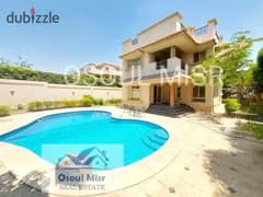 Villa for rent in Royal City Sheikh Zayed with swimming pool fully equipped