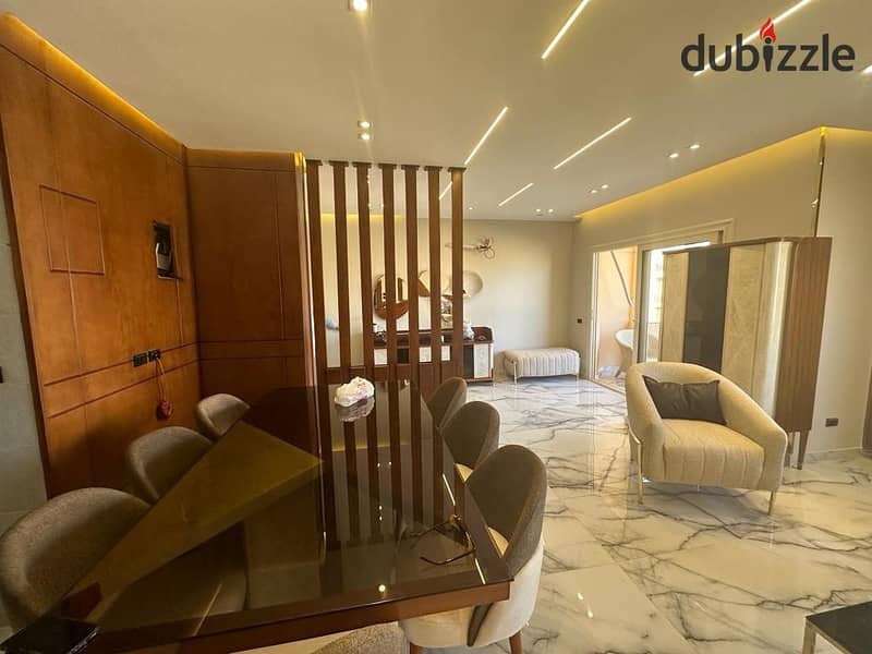 Apartment for sale,ready to move, 370 m, roof, super deluxe finishing, and furnished, in Diar 2_Diar 3