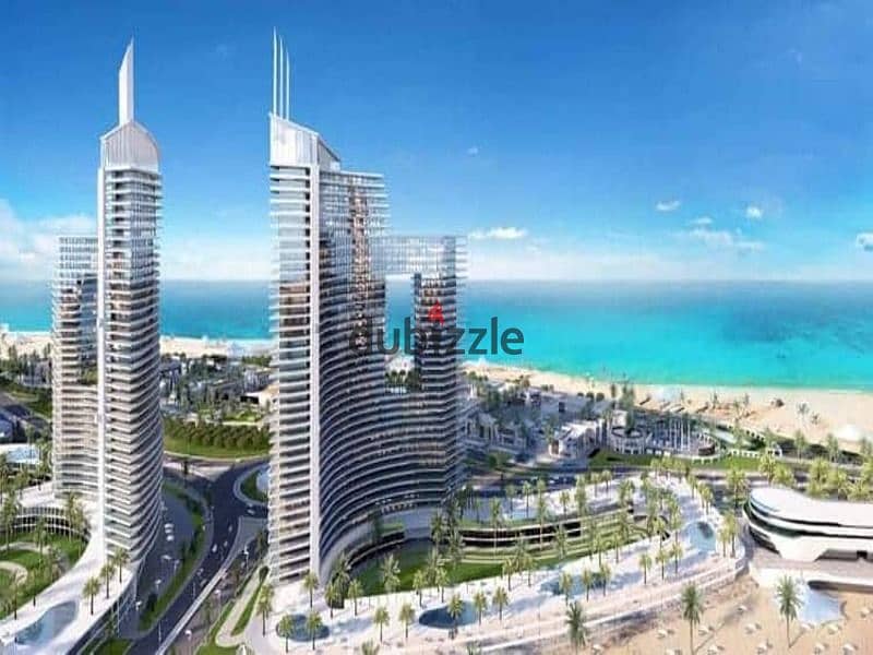 studio in El Alamein Towers View of the sea and the lagoon 1