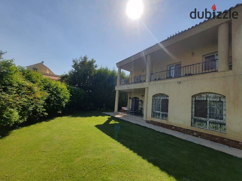 For sale Standalone villa, 353m with super luxury finishes, the highest distinction, overlooking the wide garden, in the first phase in madinaty 17