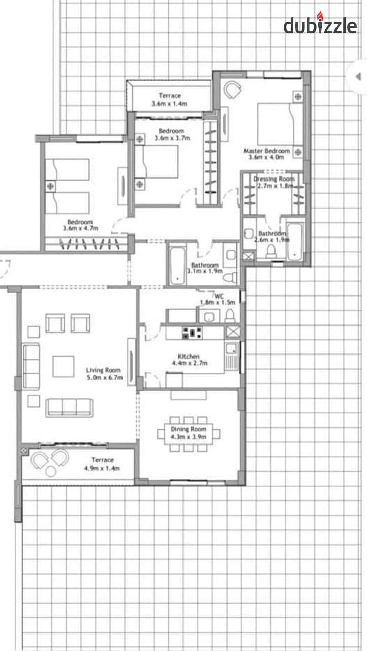 Aeon Courtyard’s   Flat for sale  best price 3