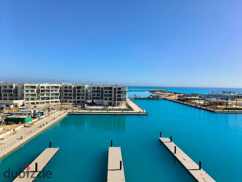 Emaar misr (marassi marina 1)prime location  bahary 100% 1