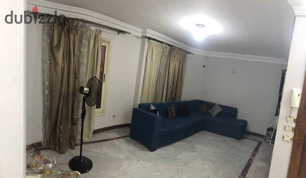 Apartment for sale in Nasr City - Commercial Market Street, super deluxe finishing, marble floors, 232 m, at a special price 2