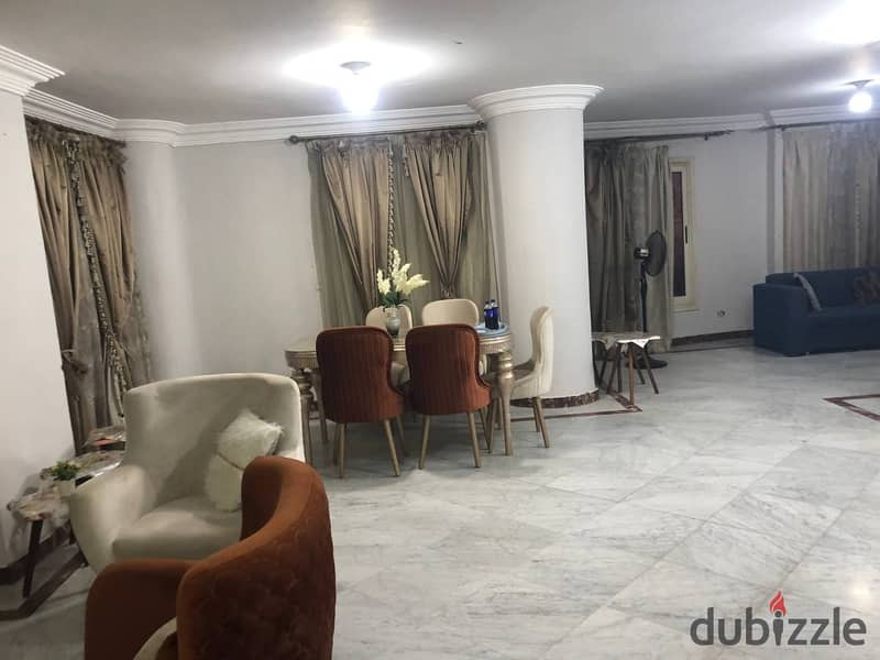 Apartment for sale in Nasr City - Commercial Market Street, super deluxe finishing, marble floors, 232 m, at a special price 4