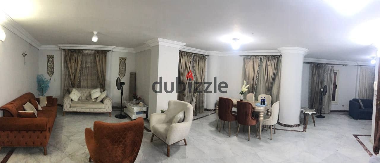 Apartment for sale in Nasr City - Commercial Market Street, super deluxe finishing, marble floors, 232 m, at a special price 5