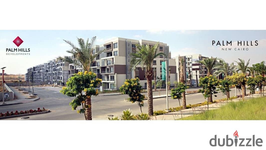 Amazing Apartment for sale at palm Hills New Cairo View Landscape 9