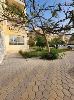 Apartment for sale ready to move150m 260m garden, super deluxe finishing in El Khamayel elsheikh zayed