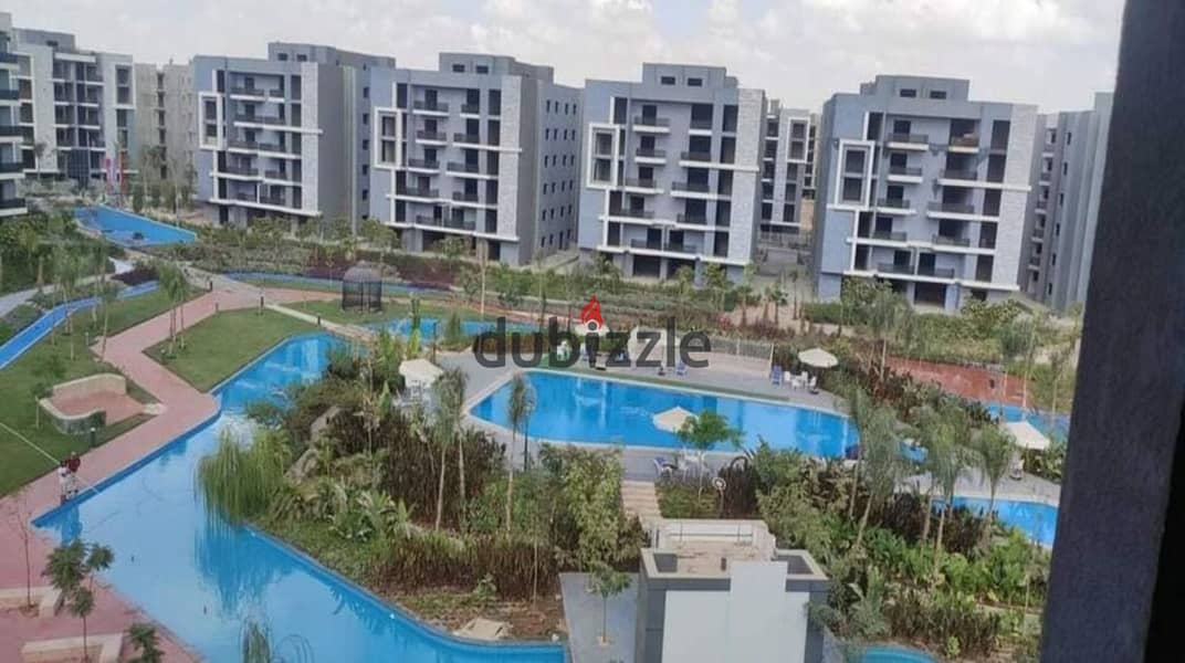 Apartment with garden for sale, immediate receipt, prime location | in installments | In the best location in October | Sun Capital 2