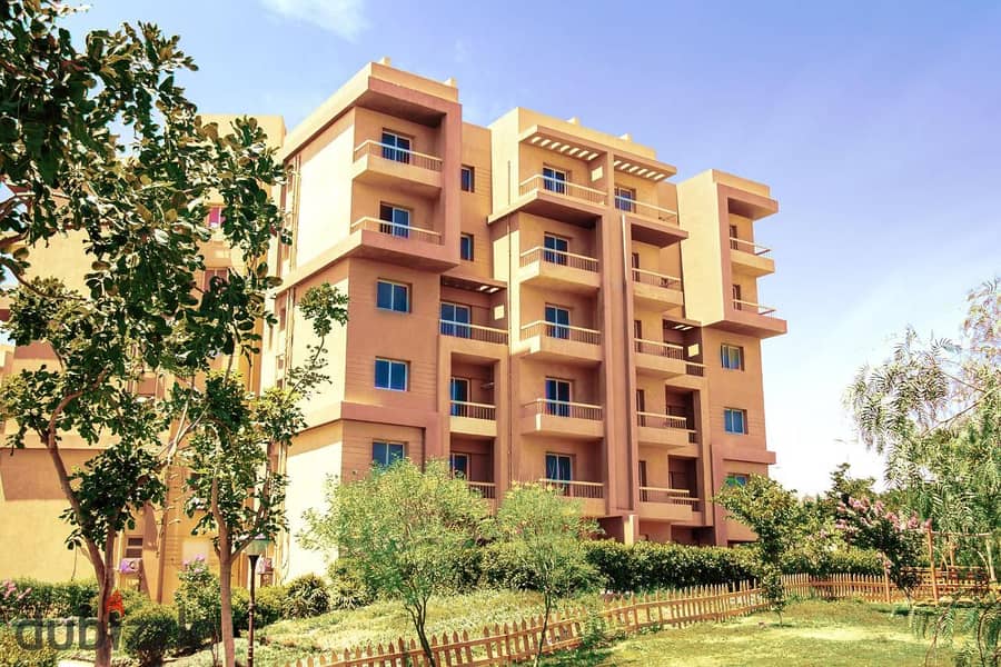 Apartment for sale in October Gardens in interest-free installments in Ashgar City Compound with a distinctive view of the landscape 5