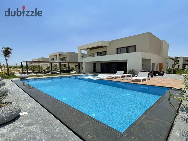 Villa 248 SQM Double view lagoon-Azha-Ready to move 0