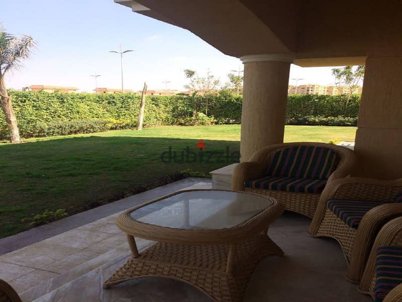 villa with Garden for rent in Madinaty Compound 1