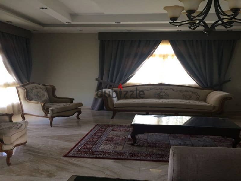 villa with Garden for rent in Madinaty Compound 6