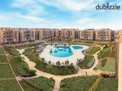 apartment for sale at galleria moon valley new cairo | fully finished | prime location | Ready to move | ground with garden 0