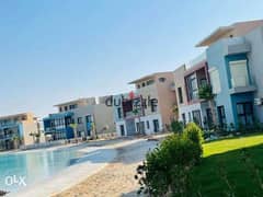 شالية vip صف اول عاللاجون ١٤٠م بمقدم 700الف عالبحر bo island