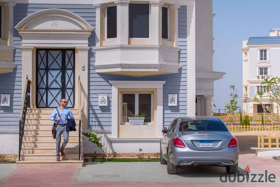 اي فيلا استلام فوري للبيع في ماونتن فيو هايد بارك التجمع الخامس I Villa Garden 287m ready to move in Mountain view Hyde Park New Cairo 6