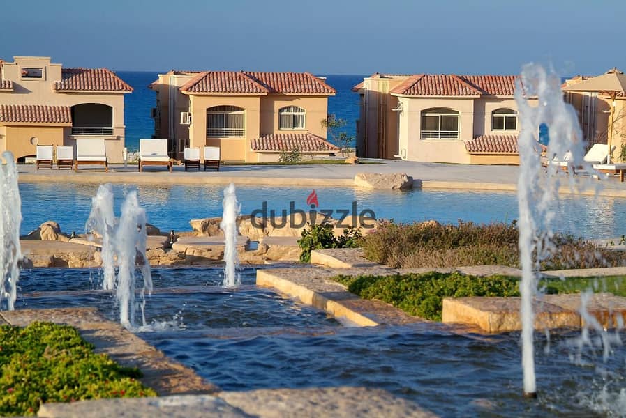 شالية للبيع 3 غرف تشطيب سوبر لوكس فوري علي البحر دايركت في تلال العين السخنه chalet 3 bedroom panoramic sea view finished in Telal AlSokhna 9