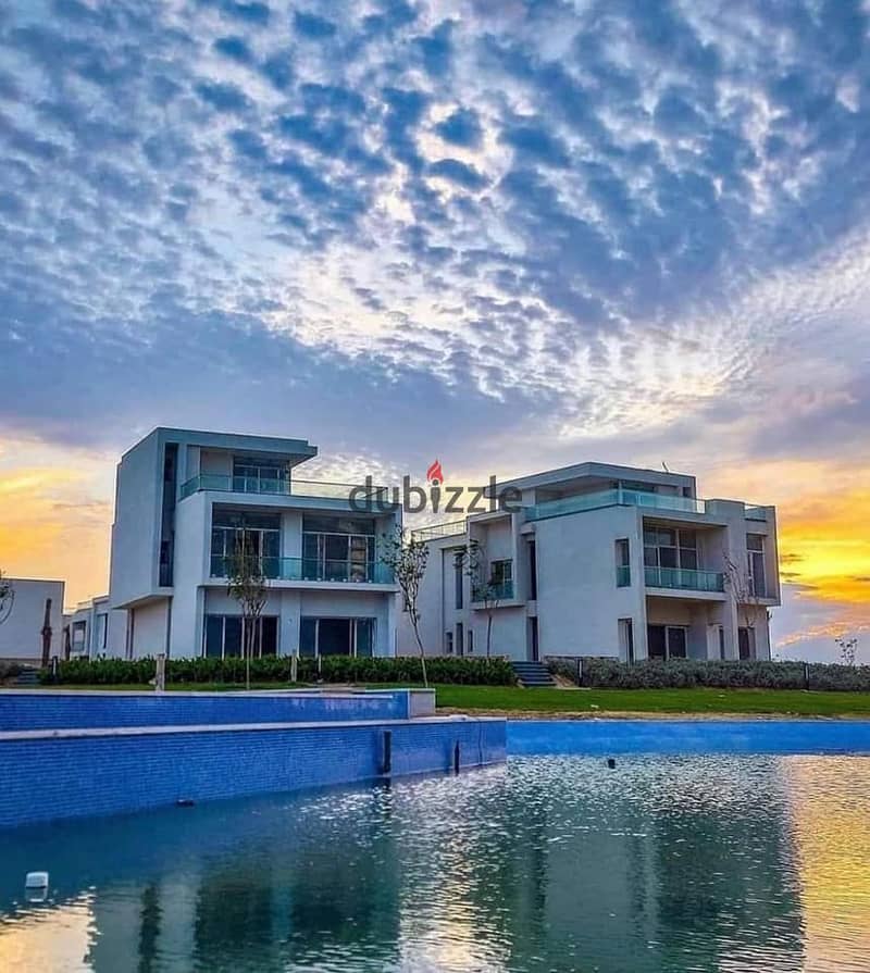 فيلا للبيع فيو بحر 350م  متشطب بالكامل في مزارين العلمين الساحل الشمالي  Villa for Sale fully finished and SEA VIEW in Mazarine El Alamein 7